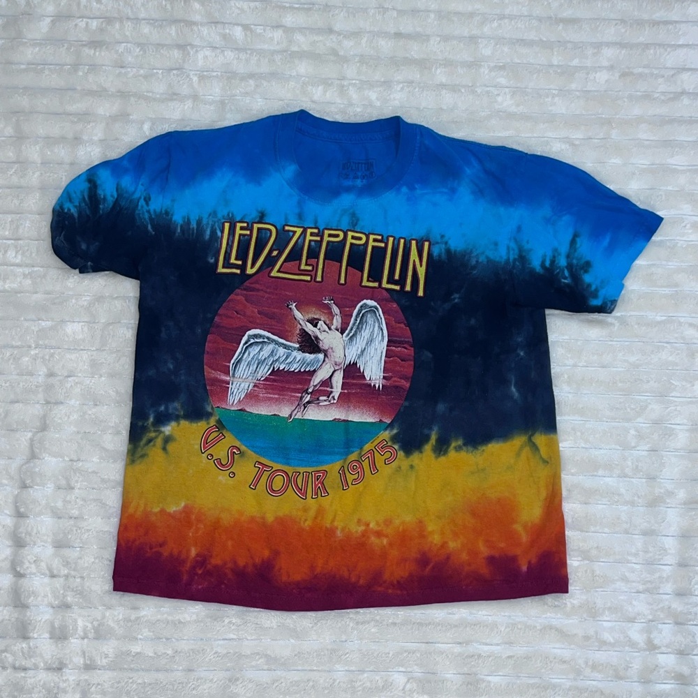 Led Zeppelin Tie-Dye Short Sleeve Tee